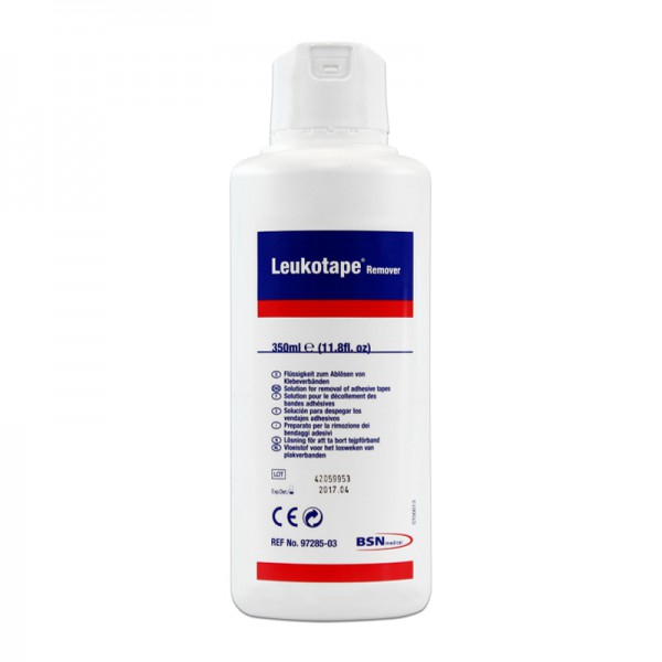 Leukotape Remover 350 ml: Solución líquida para retirar el adhesivo de los vendajes